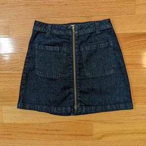 Madewell denim skirt, size 28